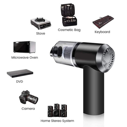 Portable Air Duster & Wireless Vacuum Cleaner
