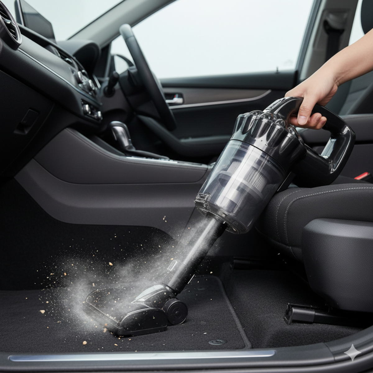 FM 🚗 Deep Clean Your Car in Minutes – Powerful Portable Vacuum Car Cleaner 💨