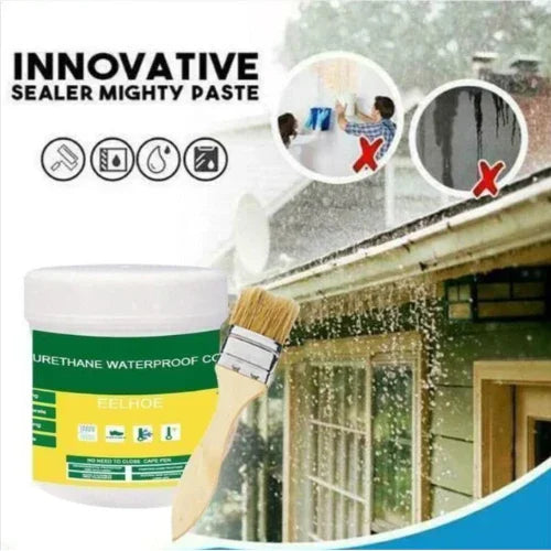 Transparent Waterproof Glue + Brush 💧 Leak, Crack & Seepage Repair Solution