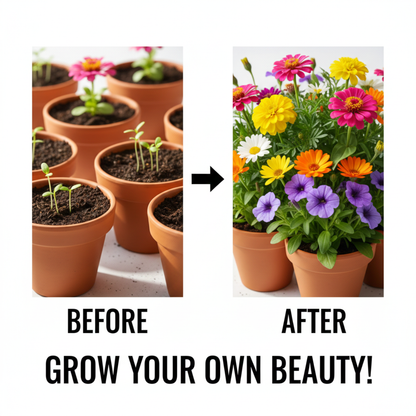 40 Varieties of Flower Seeds
