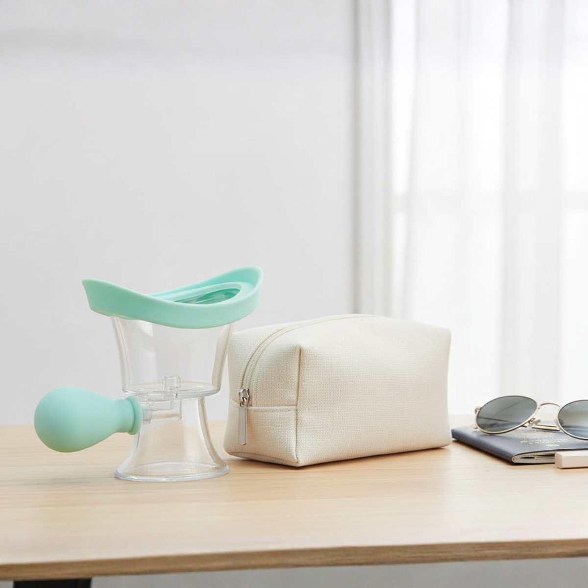 Portable Eye Cups for Eye Wash with Air Valve