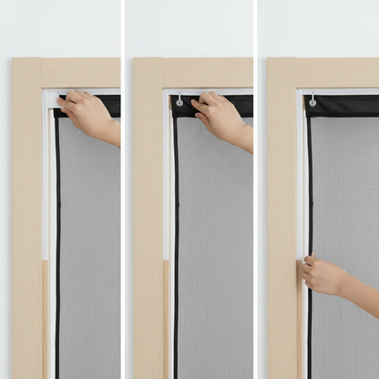 Mesh Screen Net Home Magnetic Foldable Anti Mosquito Door Curtains