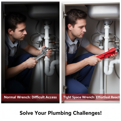 Wrench Tool ? Tight Space Plumber Kit