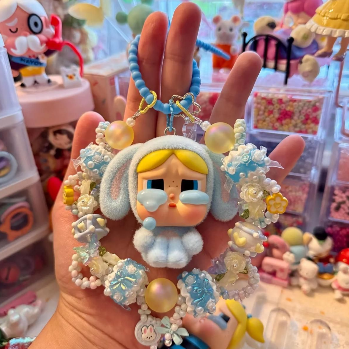 New Mini Cry baby Keychain