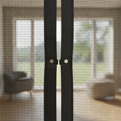 Mesh Screen Net Home Magnetic Foldable Anti Mosquito Door Curtains