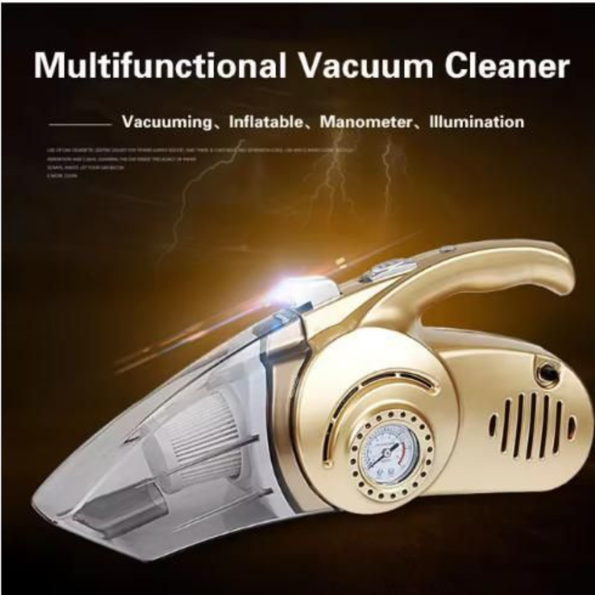 FM 🚗 Deep Clean Your Car in Minutes – Powerful Portable Vacuum Car Cleaner 💨