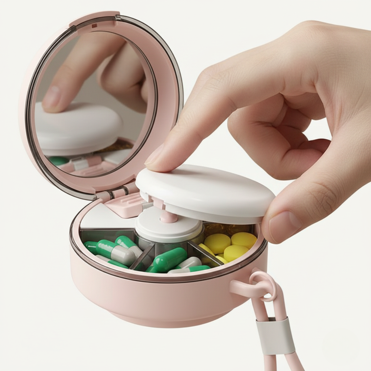 Medicine Pill Mini  Organizer Container