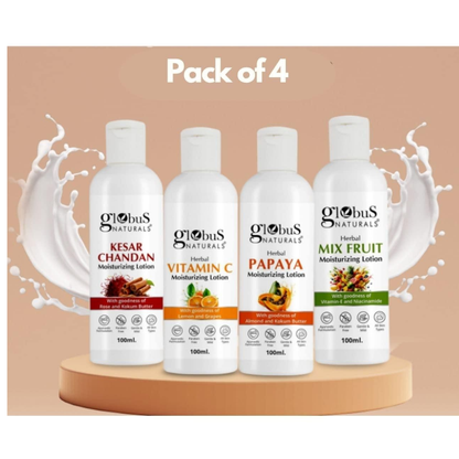Herbal Moisturizing Lotion 100 ml each Pack of 4