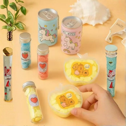 Combo Of 6 - Wet Wipes Can And Paper Soap