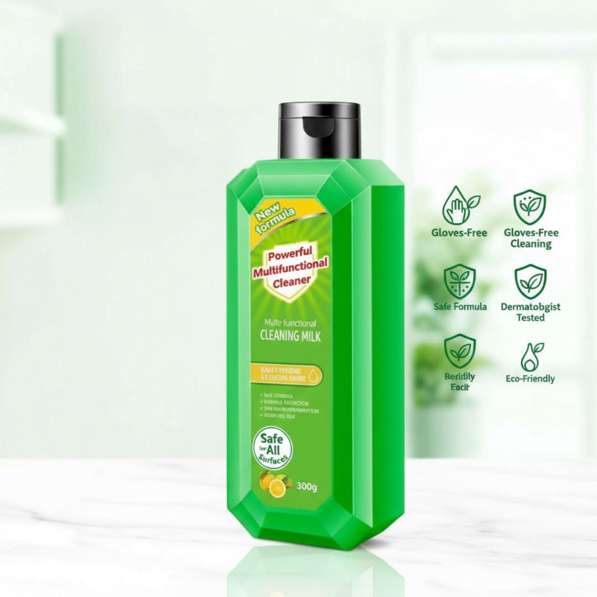 🔥 Powerful Multi-Functional Cleaner  (Pack of 4)