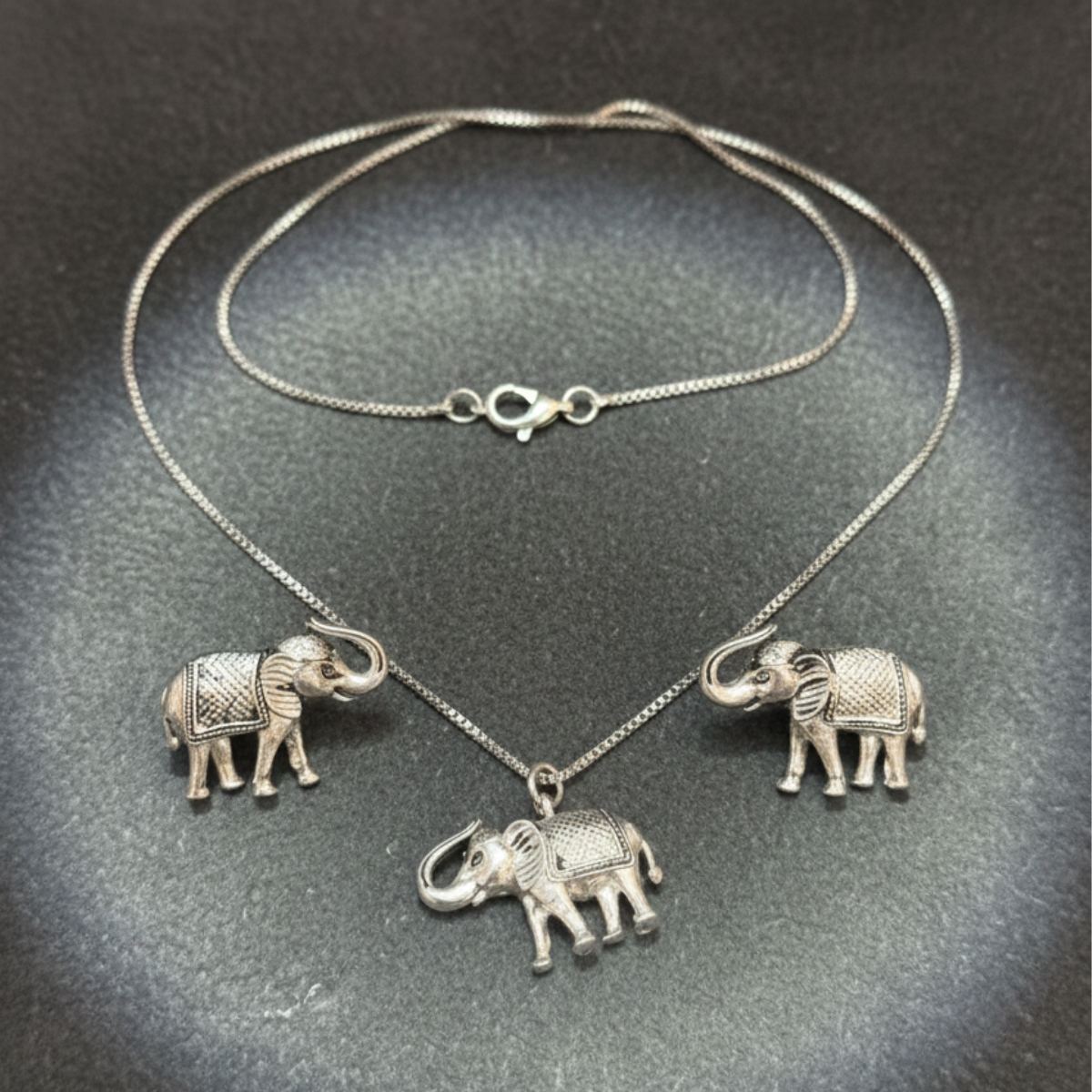 Elephant Necklace Set