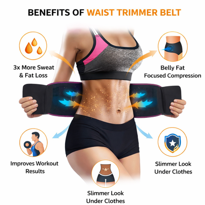Adjustable Waist Trimmer Belt