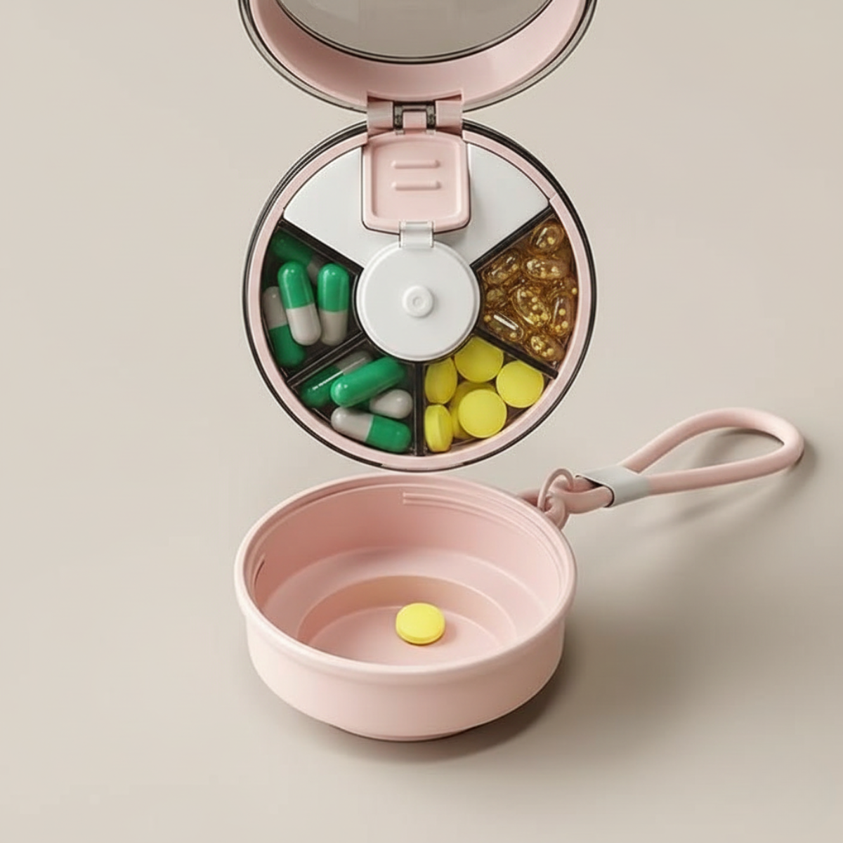 Medicine Pill Mini  Organizer Container
