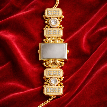 Designer Gold Bracelet Watch