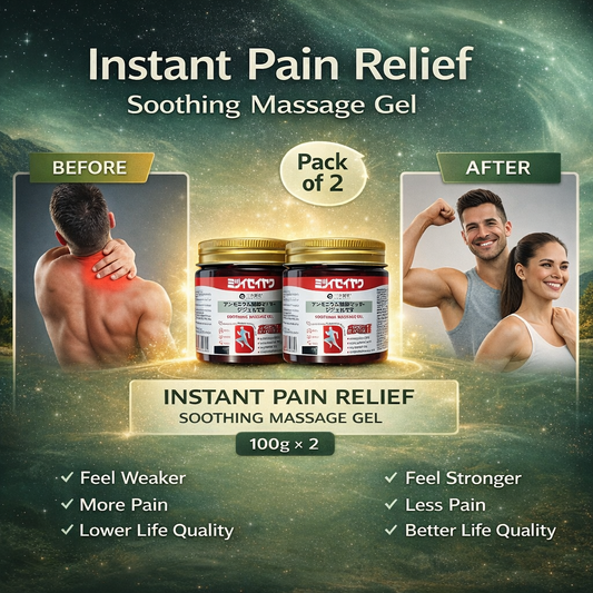 Instant Pain Relief Soothing Massage Gel Pack of 2