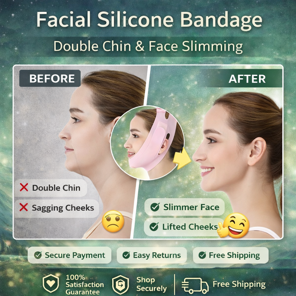Facial Silicone Bandage for Double  Chin & Cheek Reducer