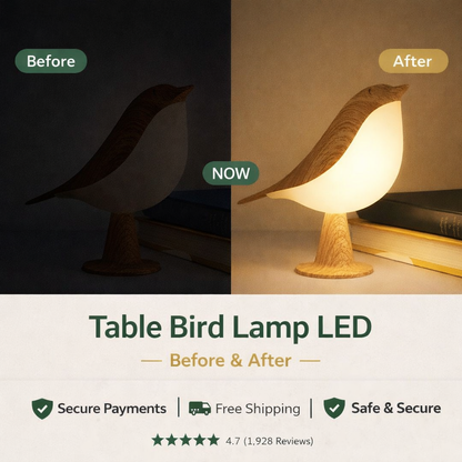 Table Bird Lamp LED
