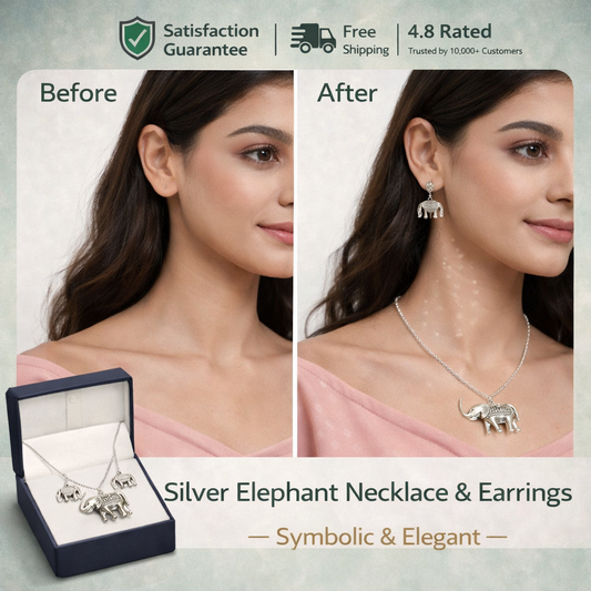 Elephant Necklace Set