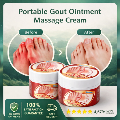 Portable Gout Ointment Massage Cream
