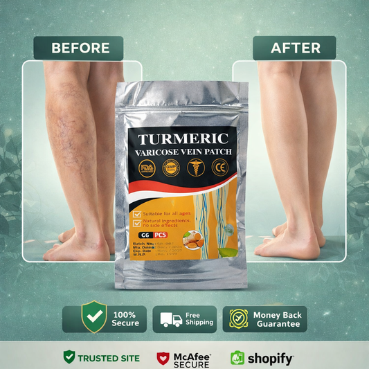 Turmeric Vericose Vein Patch (Pack of 10)