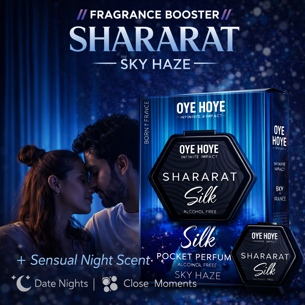 OYE HOYE Silk Pocket Perfume 6ml – Pack of 5 | Long Lasting Alcohol-Free Pocket Fragrance Set
