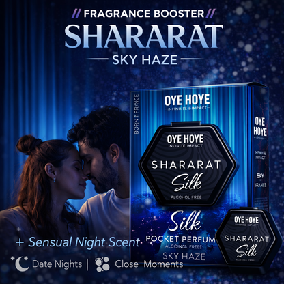 OYE HOYE Silk Pocket Perfume 6ml – Pack of 5 | Long Lasting Alcohol-Free Pocket Fragrance Set
