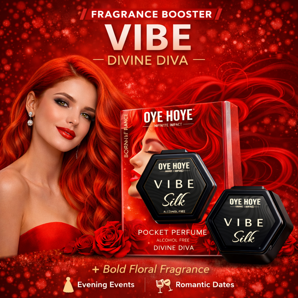 OYE HOYE Silk Pocket Perfume 6ml – Pack of 5 | Long Lasting Alcohol-Free Pocket Fragrance Set