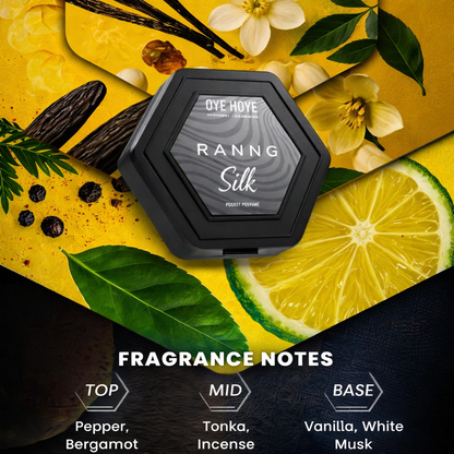 OYE HOYE Silk Pocket Perfume 6ml – Pack of 5 | Long Lasting Alcohol-Free Pocket Fragrance Set