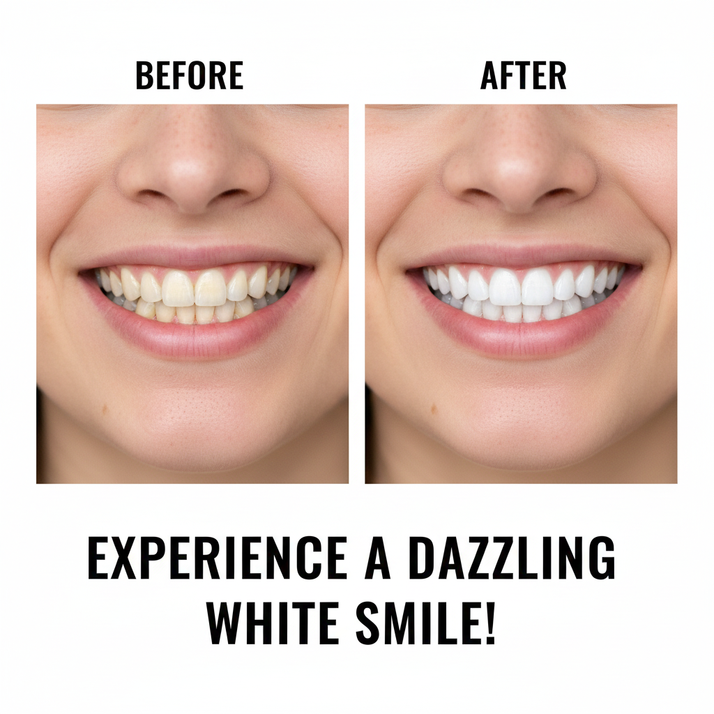 FM 😁 Get a Brighter Smile at Home – Easy Teeth Whitening Strips ✨
